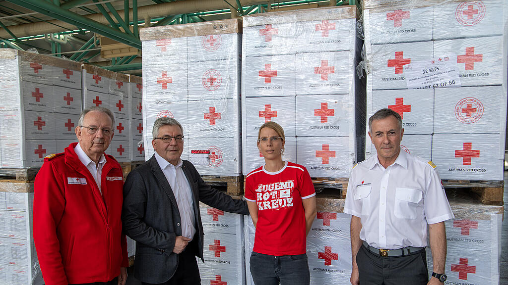 Ukraine-Hilfstransport aus Salzburg