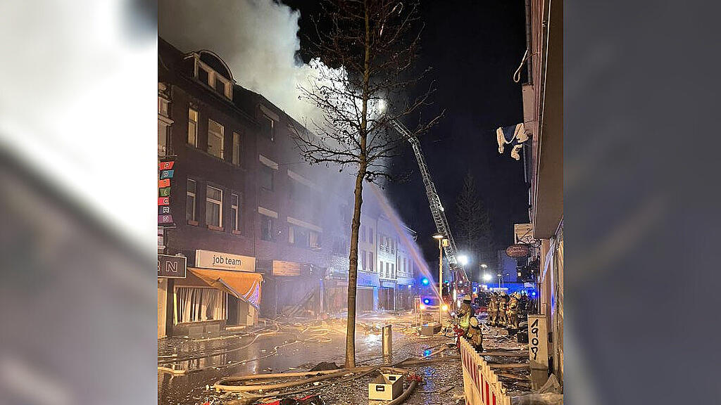 Gewaltige Explosion erschüttert in Eschweiler