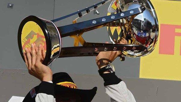 Hamilton gewann US-Grand-Prix - Jubel nach dem Sieg