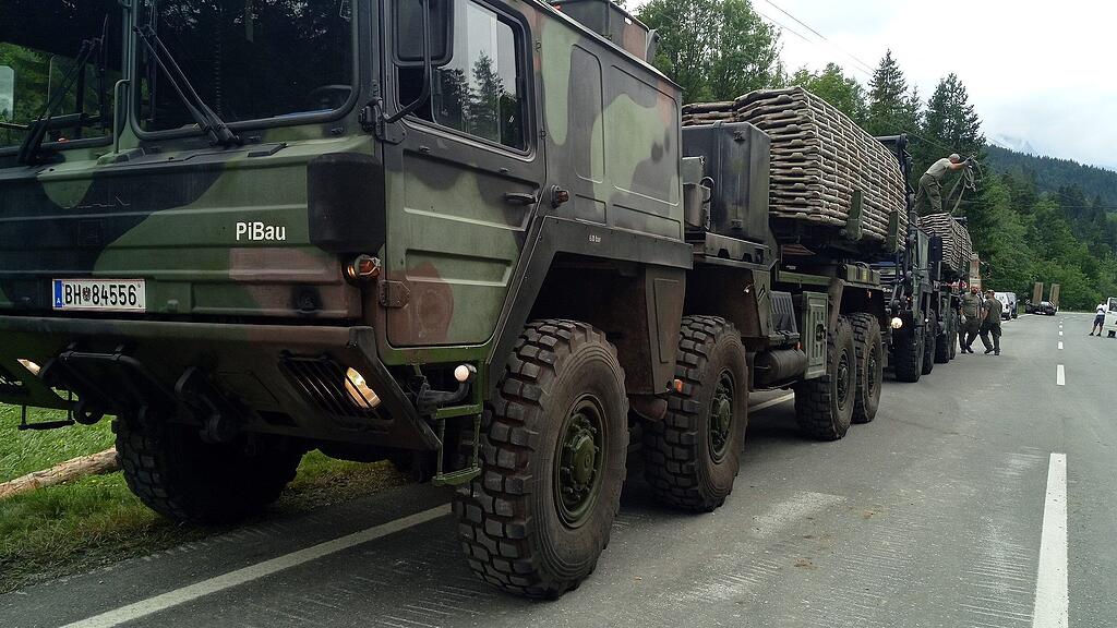 Bundesheer-Einsatz in Rußbach