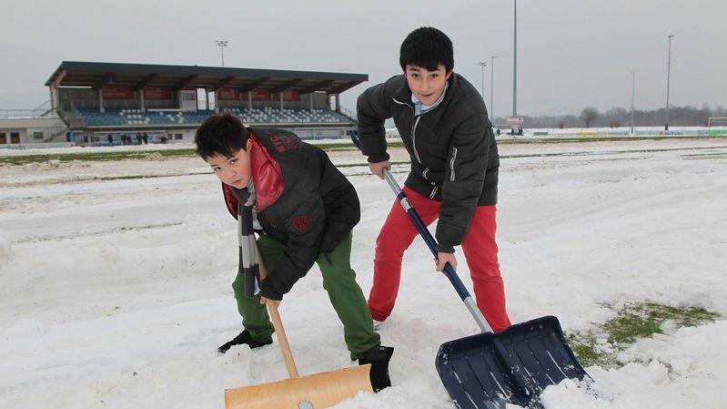 Grödig schaufelt sich frei