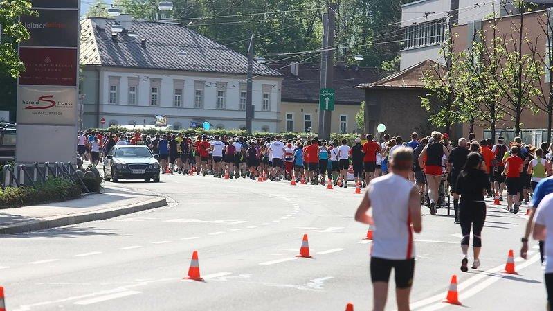 Erste Bilder vom Salzburg-Marathon