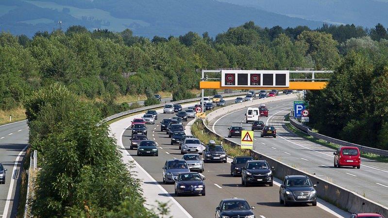 Rückreiseverkehr auf A10