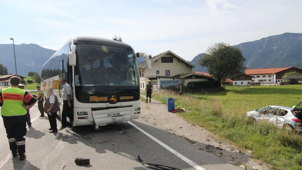 Bilder vom Busünglück