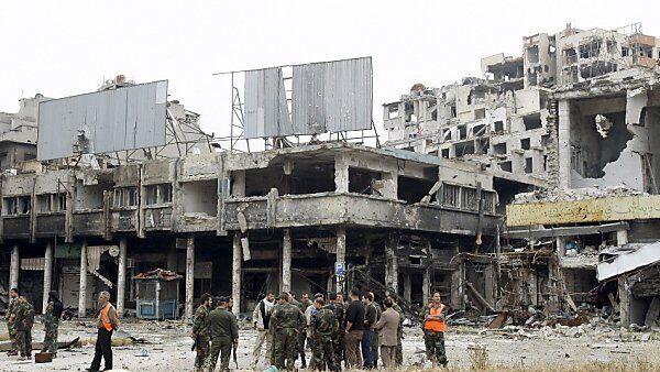 Homs ist mittlerweile eine Geisterstadt