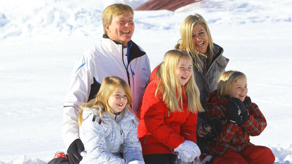 Ein Jahr nach Friso-Unglück: Königsfamilie beim Fotoshooting in Lech II