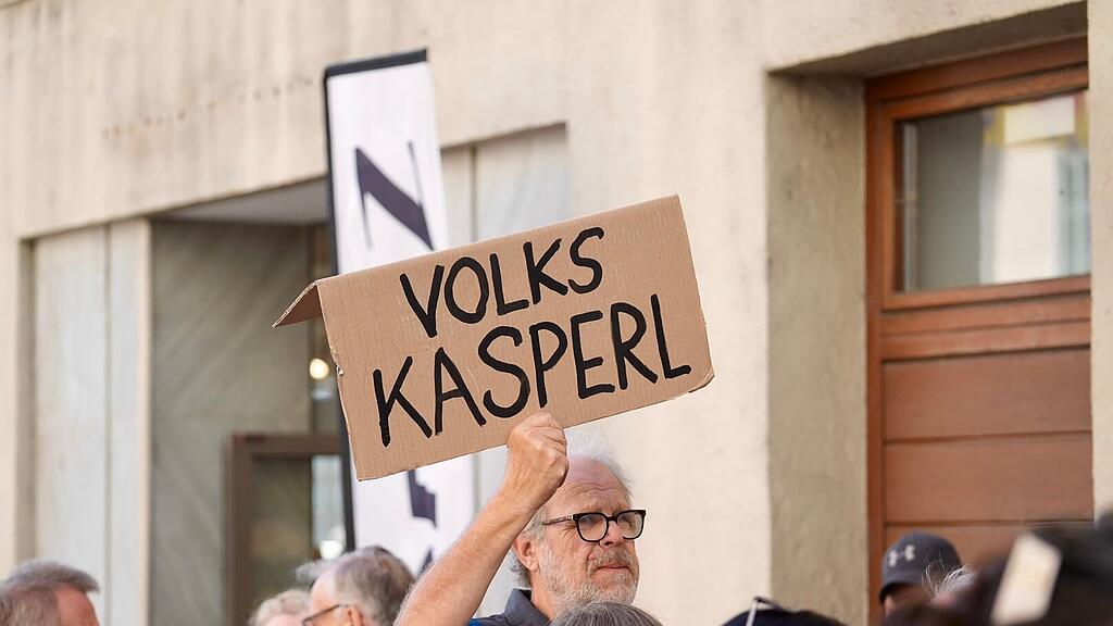 "Demo gegen rechts" in Salzburg