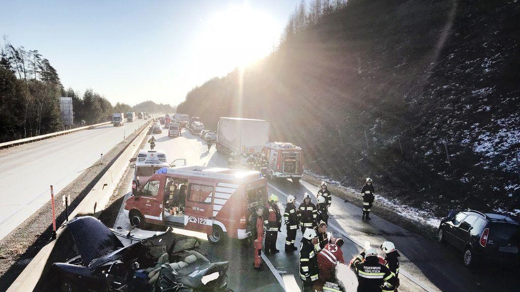 Tödlicher Unfall auf A10