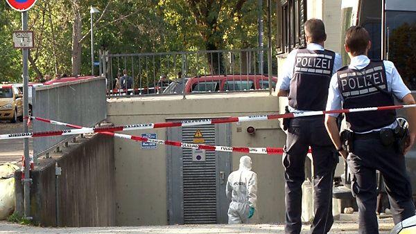 Die Polizei sperrte den Bereich weiträumig ab