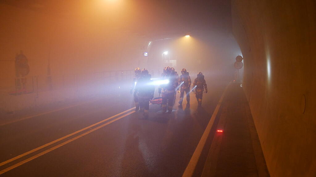 Übung Gasteinertal Klammtunnel