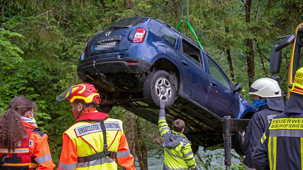Unfall B305, Ramsauer Ache