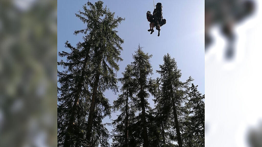 Bergnot beim Schwammerlsuchen