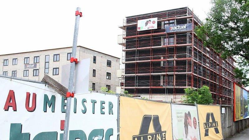 Alpine-Baustellen in Sbg