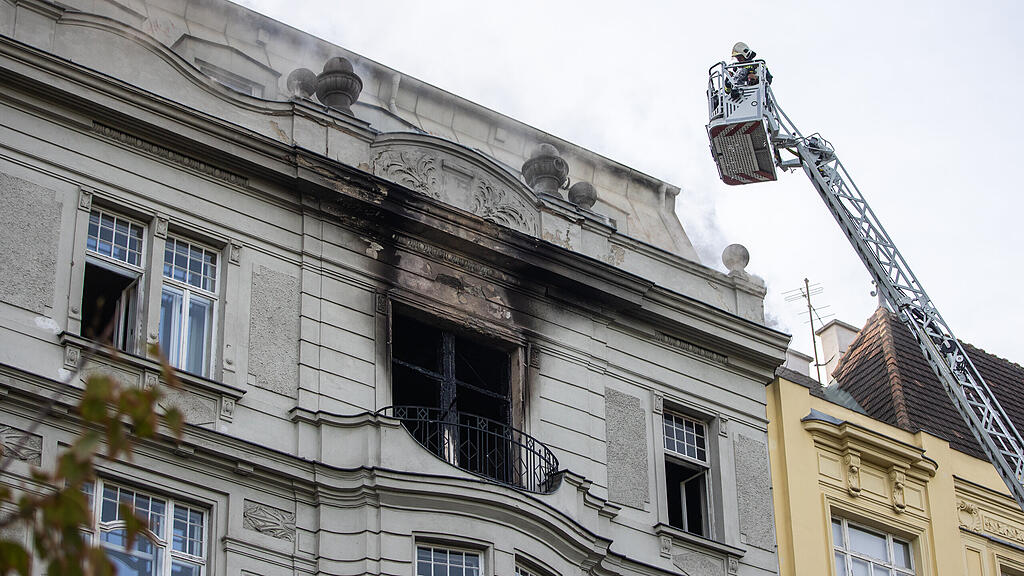 Brand in Wiener Hotel