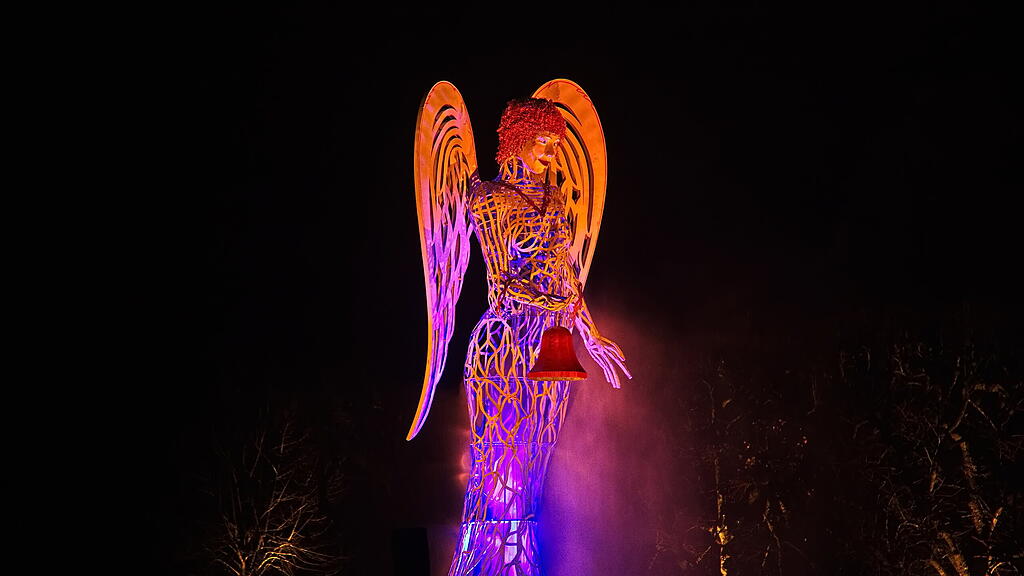Hellbrunner Adventzauber: Aufbau
