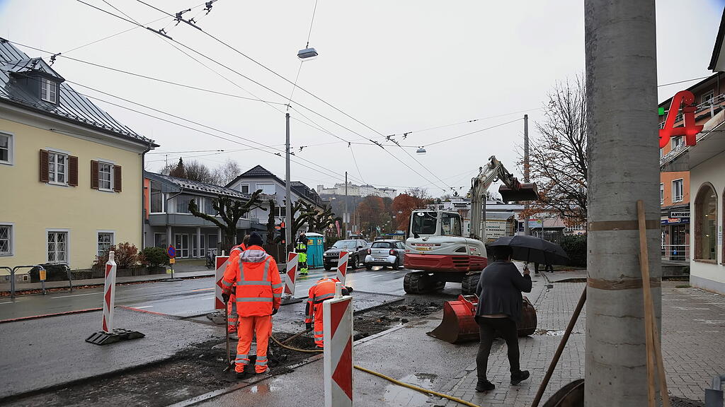Nadelöhr für Autofahrer im Nonntal