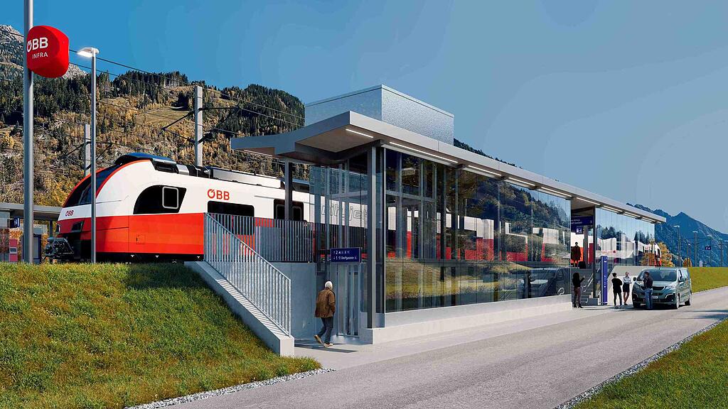 ÖBB-Bahnhof in Bad Hofgastein