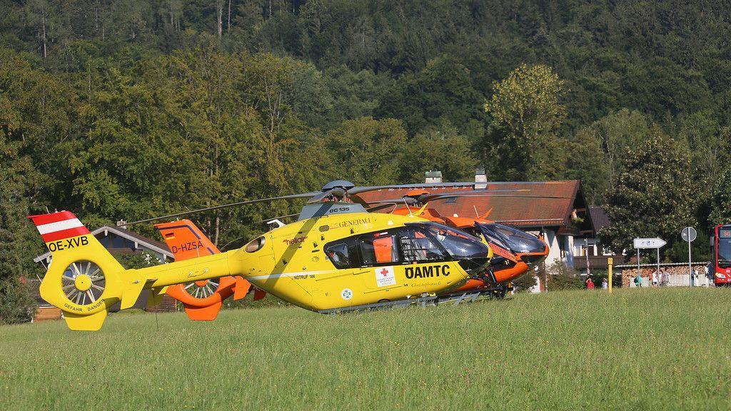 Schwerer Motorradunfall auf der B20