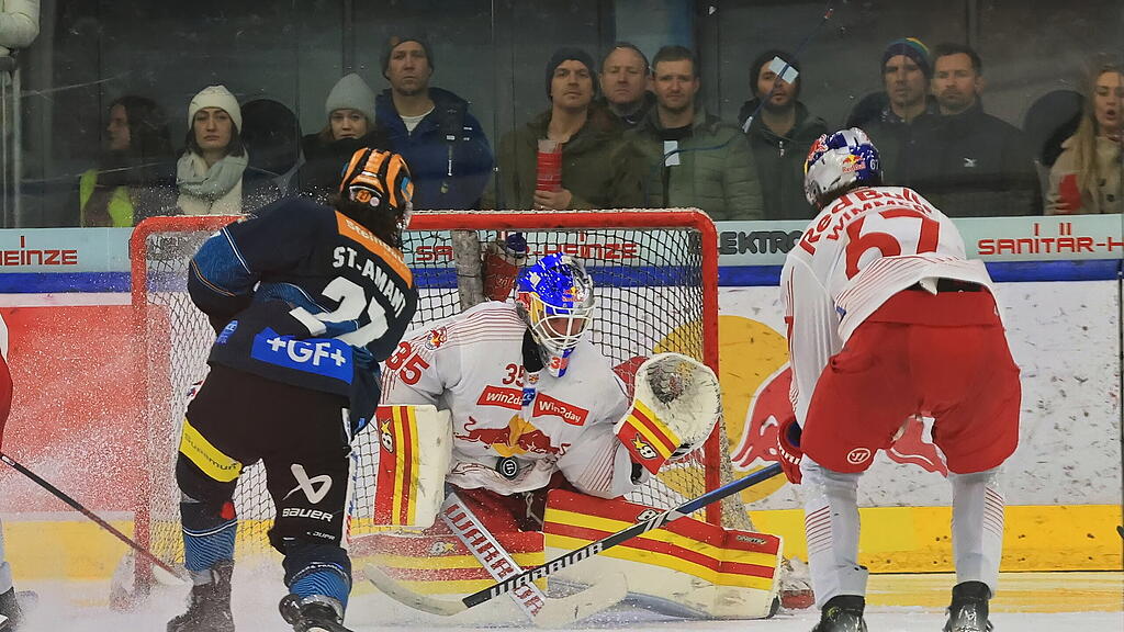 EC Red Bull Salzburg schlägt Black Wings Linz