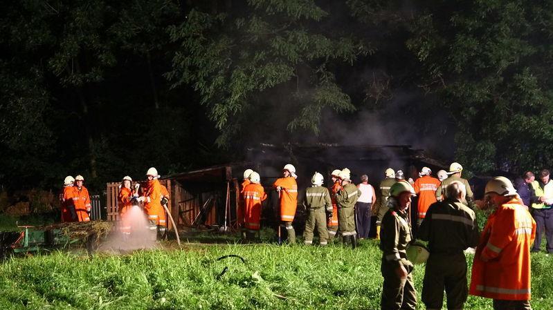 Heustadel in Brand
