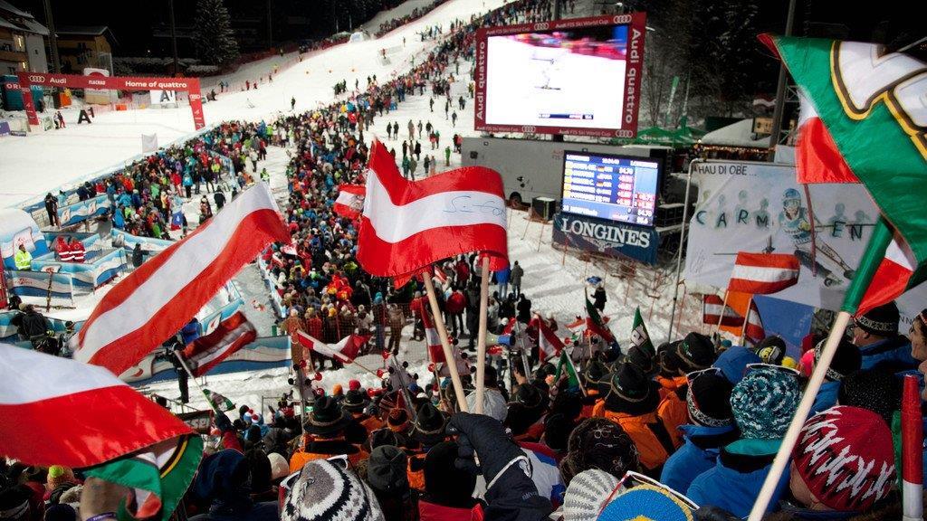 Super-Fan-Stimmung in Flachau