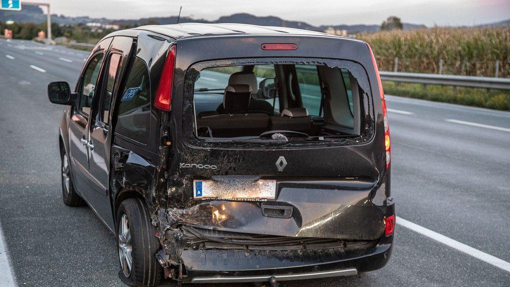 Auffahrunfall auf der A1