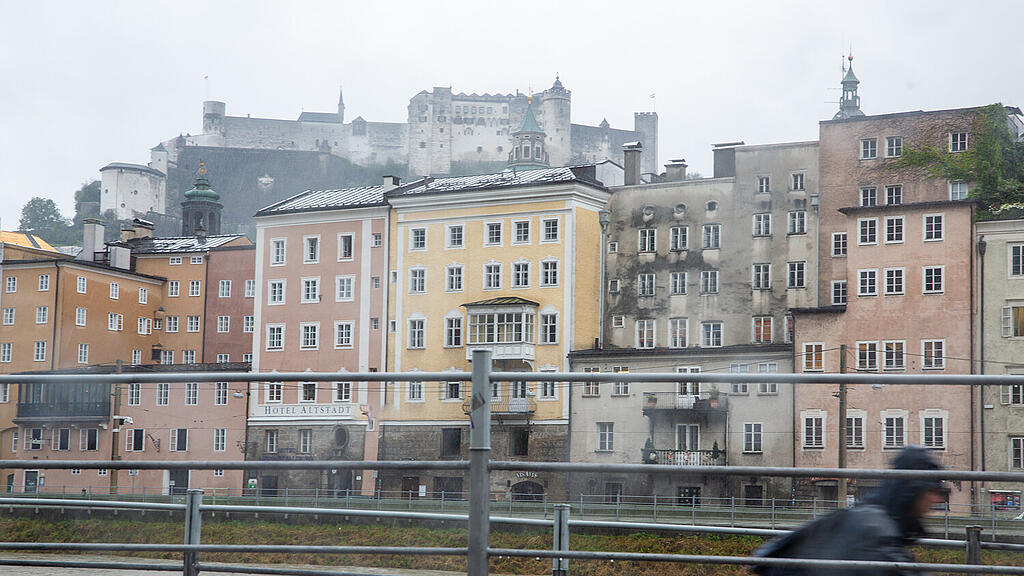 Hochwasser, Salzburg, Salzach