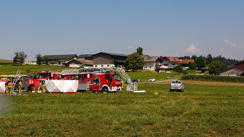 VU Feuerwehrauto Göming