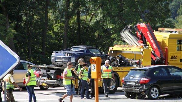 A8: Bilder der Unfallstelle