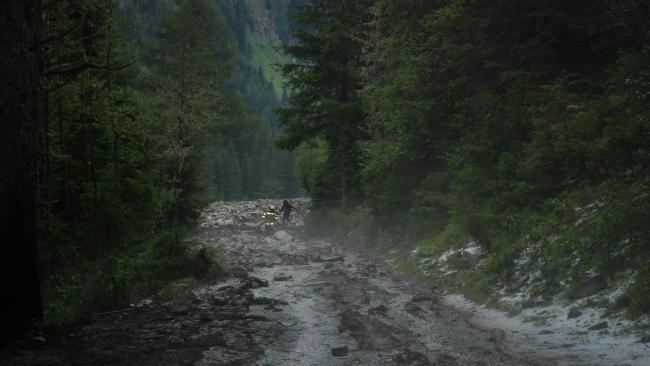 Murenabgänge in Göriach
