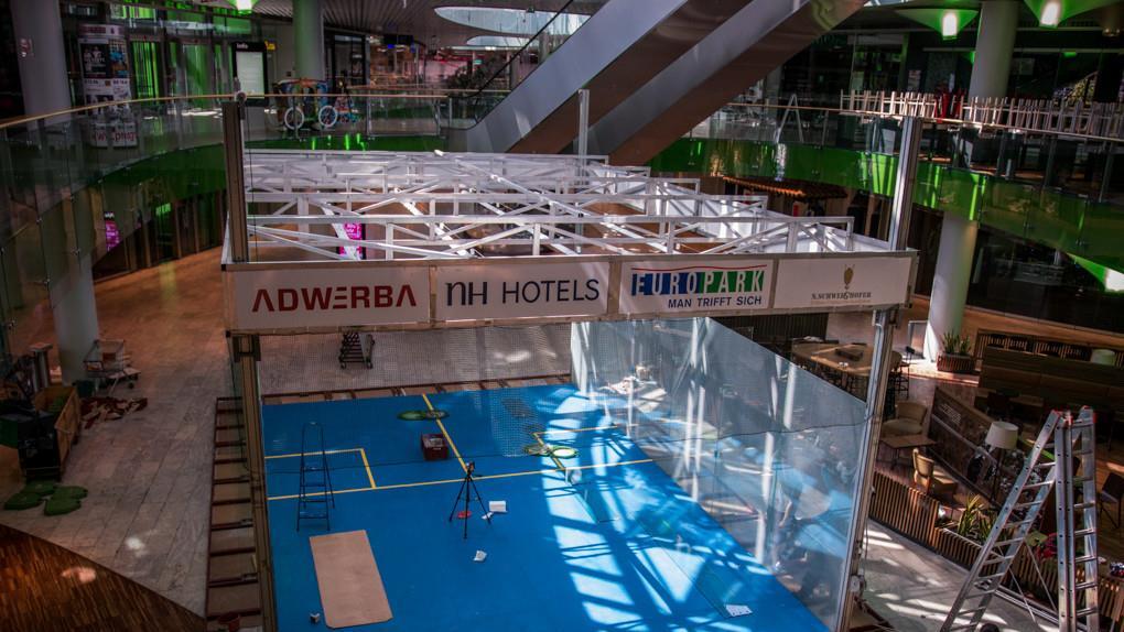 Aufbau Squash-Challenge