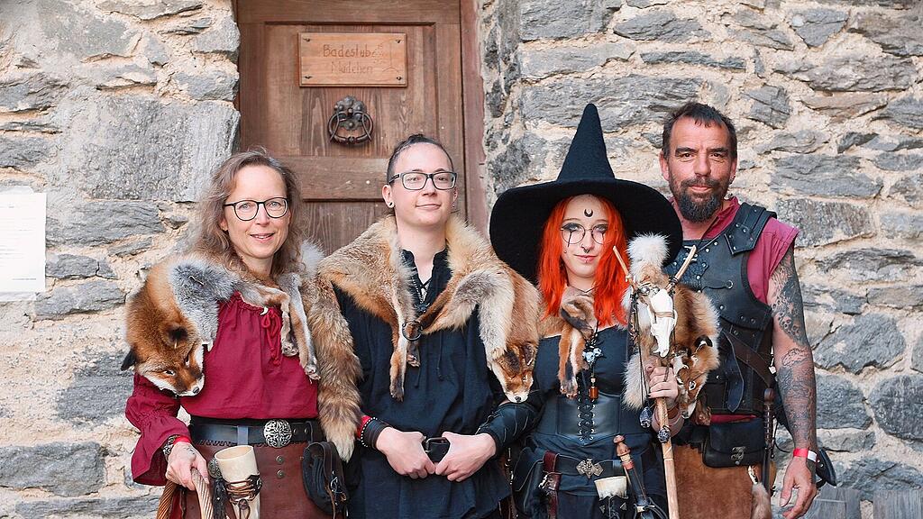 Mittelalterfest auf Burg Finstergr\u00fcn