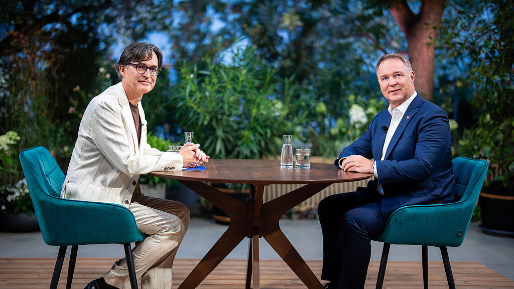 ORF-Sommergespräch mit SPÖ-Chef Babler