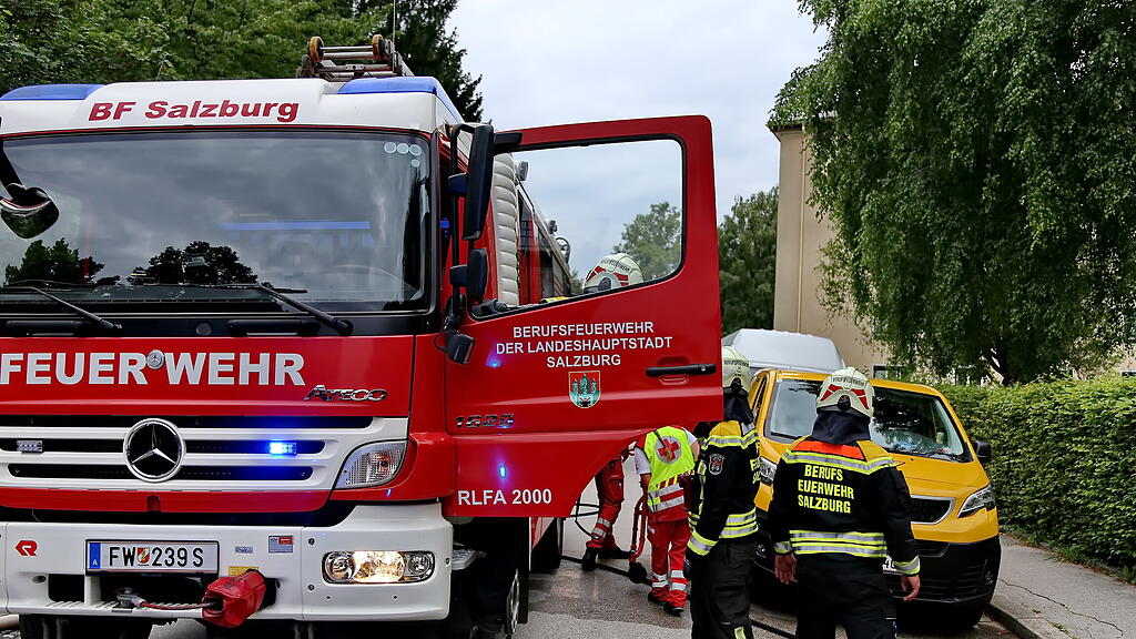 Brand Salzburg-Lehen
