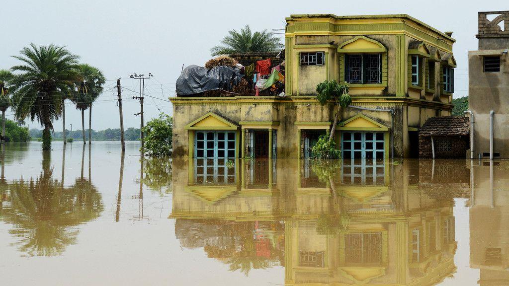 Überschwemmungen in Indien