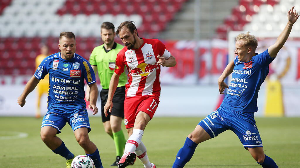 Salzburg gegen Hartberg
