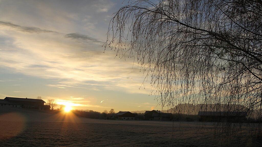 Die Sonne lässt sich vor allem im Berland oft blicken.