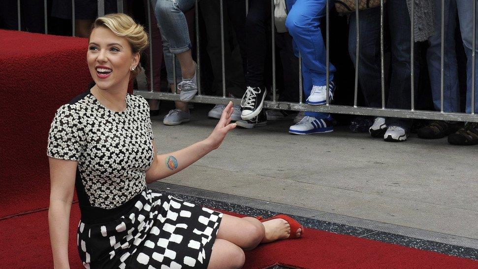 Hollywood-Stern für Scarlett Johansson