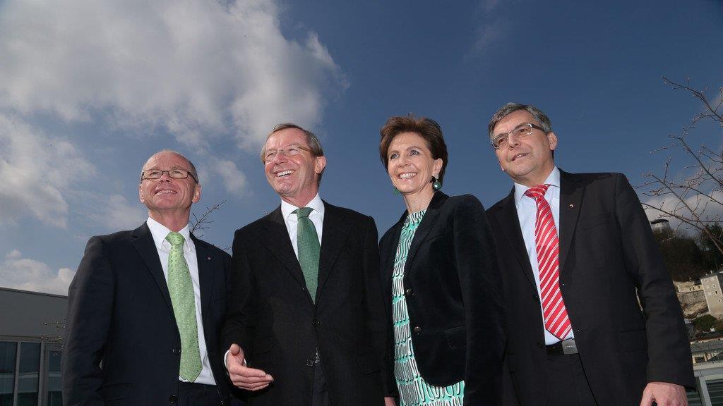 Die neue ÖVP-Spitze für Salzburg
