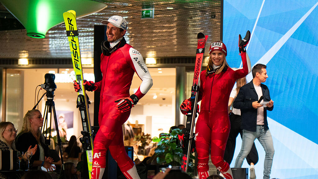 Stefan Brennsteiner und Katharina Liensberger