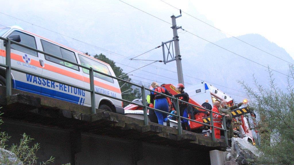 Großaufgebot der Einsatzkräfte
