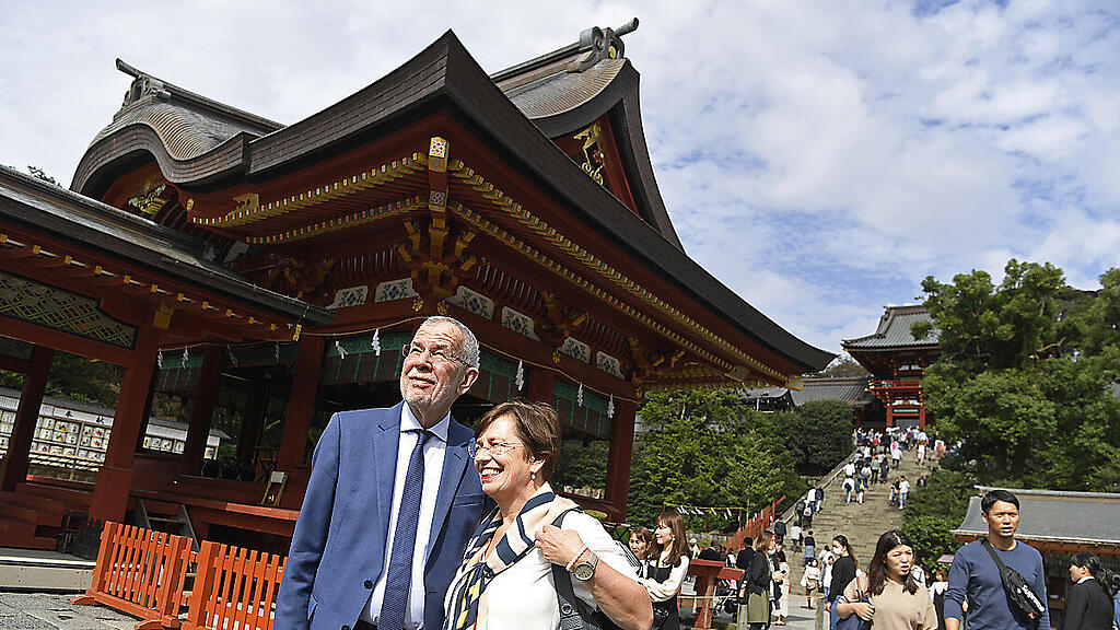 Van der Bellen in Japan zu Gast