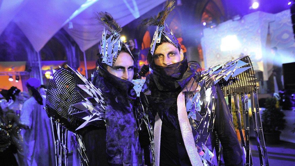 Beim Life Ball im Rathaus