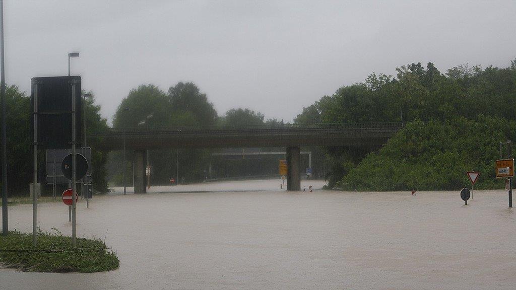 Hochwasser in Freilassing, II