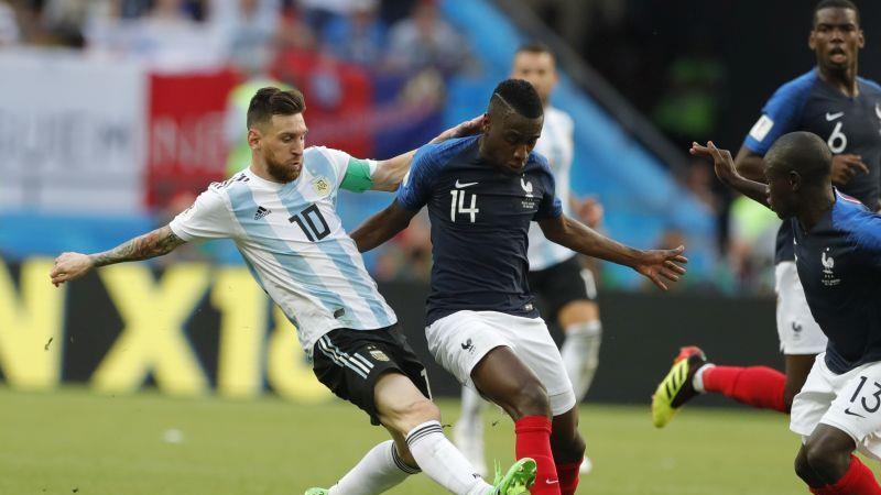 Fußball-WM: Frankreich - Argentinien 4:3