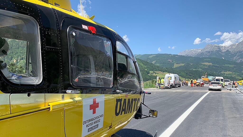 Unfall A10 Knoten Pongau