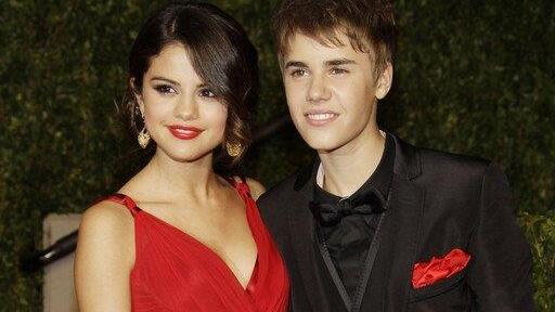 Justin und Selena als Paar