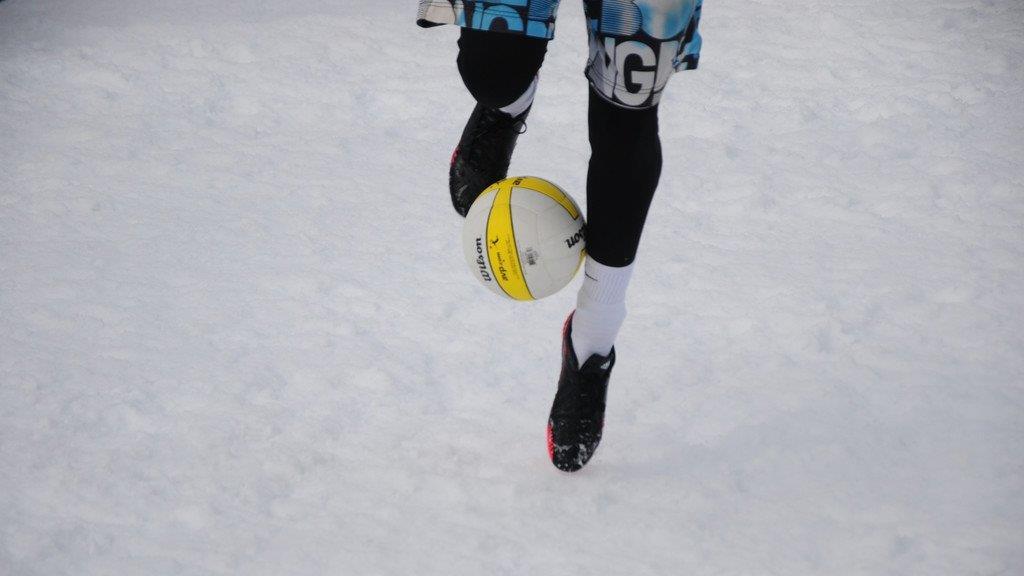 Snow-Volleyball in Wagrain, II