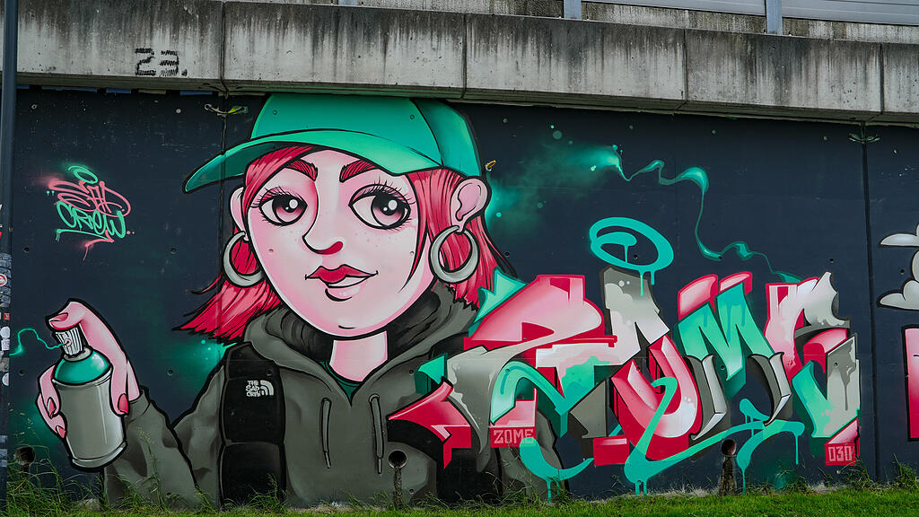 Graffiti in der Stadt Salzburg