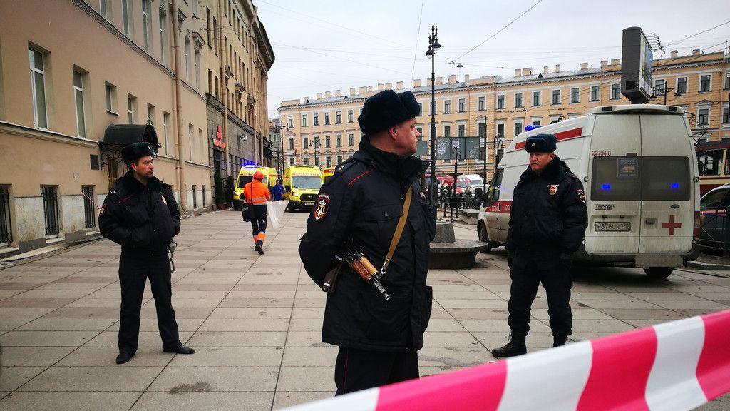 Explosionen in St. Petersburg